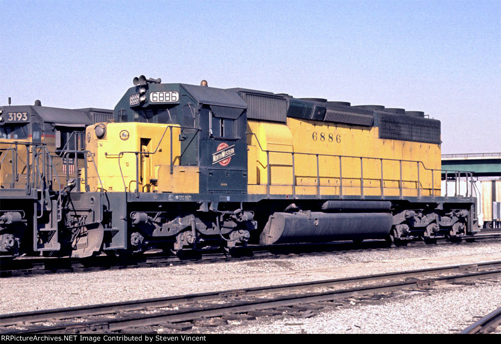 Chicago & Northwestern SD40-2 CNW #6886